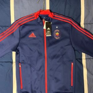 NWT Chicago Fire FC Adidas Primegreen Anthem Jacket (S)
